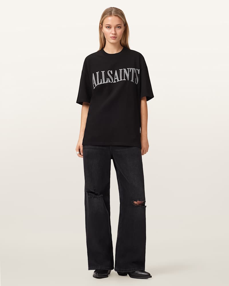 Dash Etta Oversized Embroidered T-Shirt