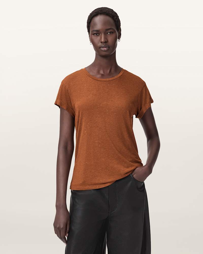 Anna Short Sleeve Shimmer T-Shirt