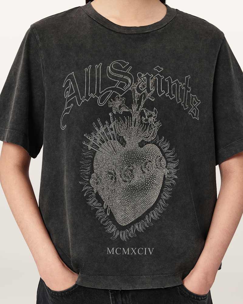 Sabbath Lisa Boxy Graphic T-Shirt