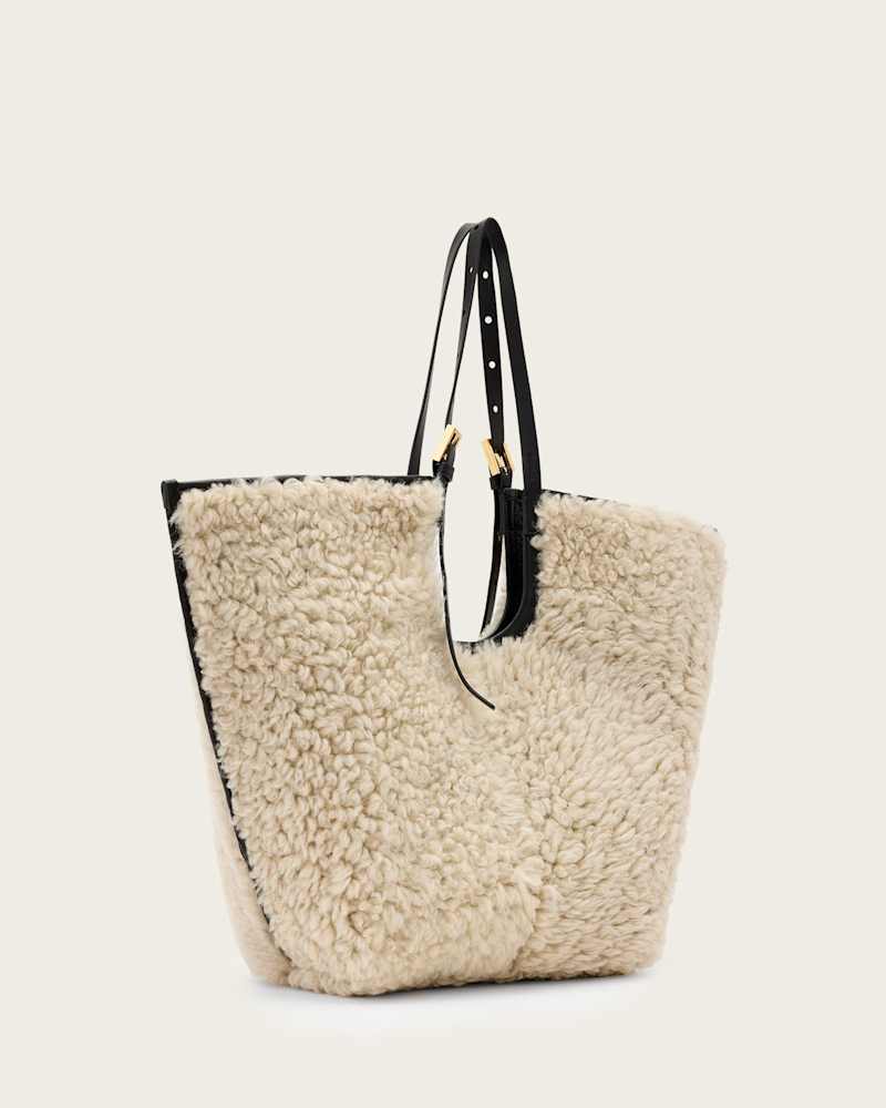 Ara Shearling Tote Bag