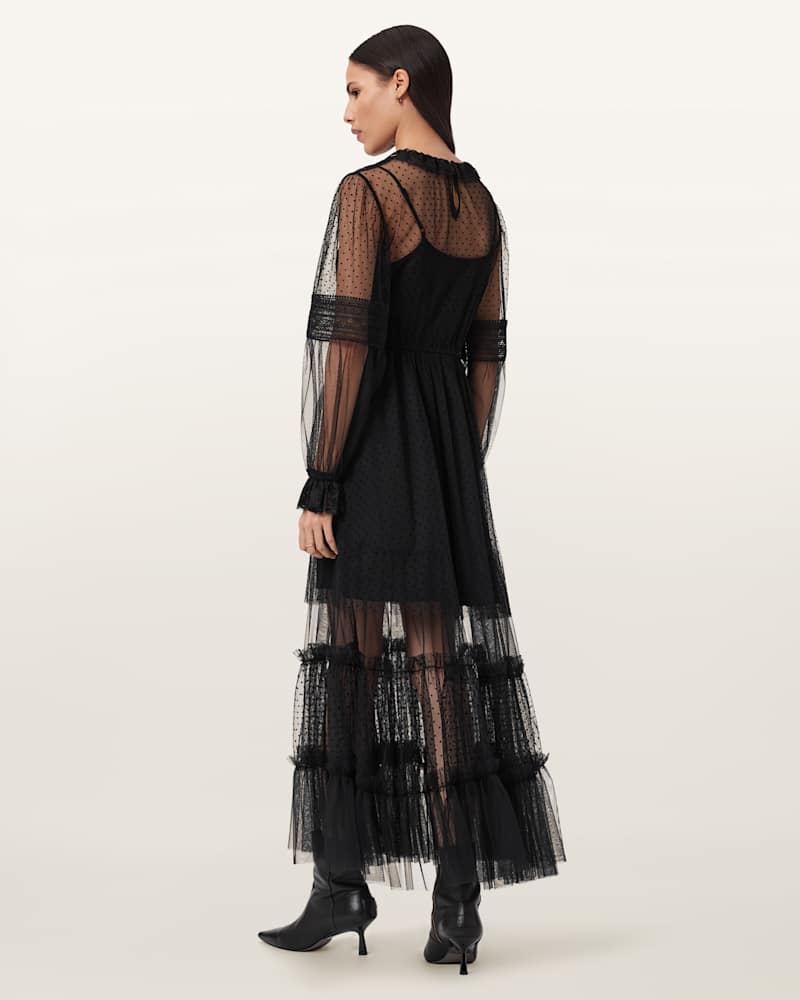 Nita Mesh Maxi Dress