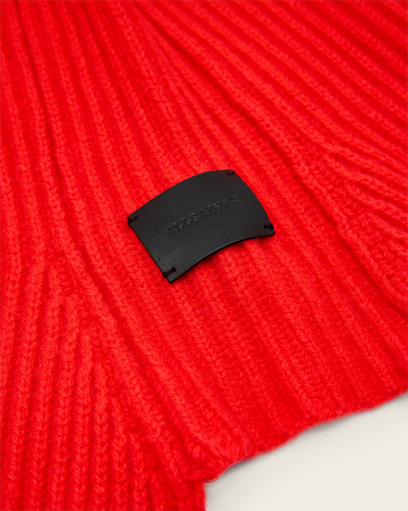 Wren Wool Hooded Scarf