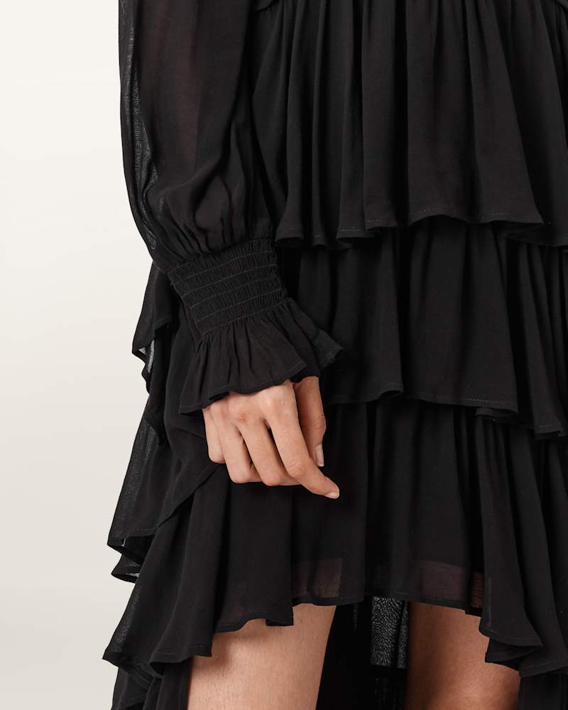 Cavarly Tiered Ruffle Maxi Dress