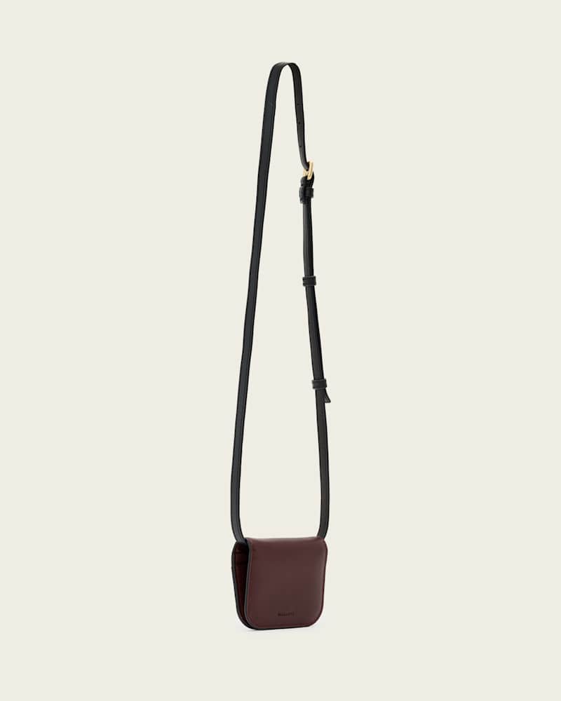 Maeve Leather Cardholder Crossbody