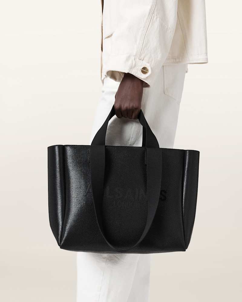 Izzy Medium Sheen Tote Bag