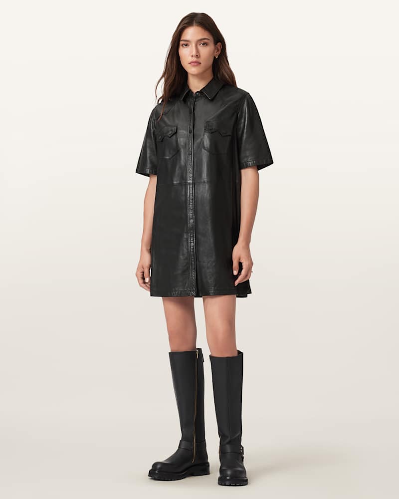 Rock Leather Dress