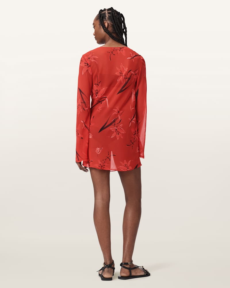 Zalia Floral Mini Dress