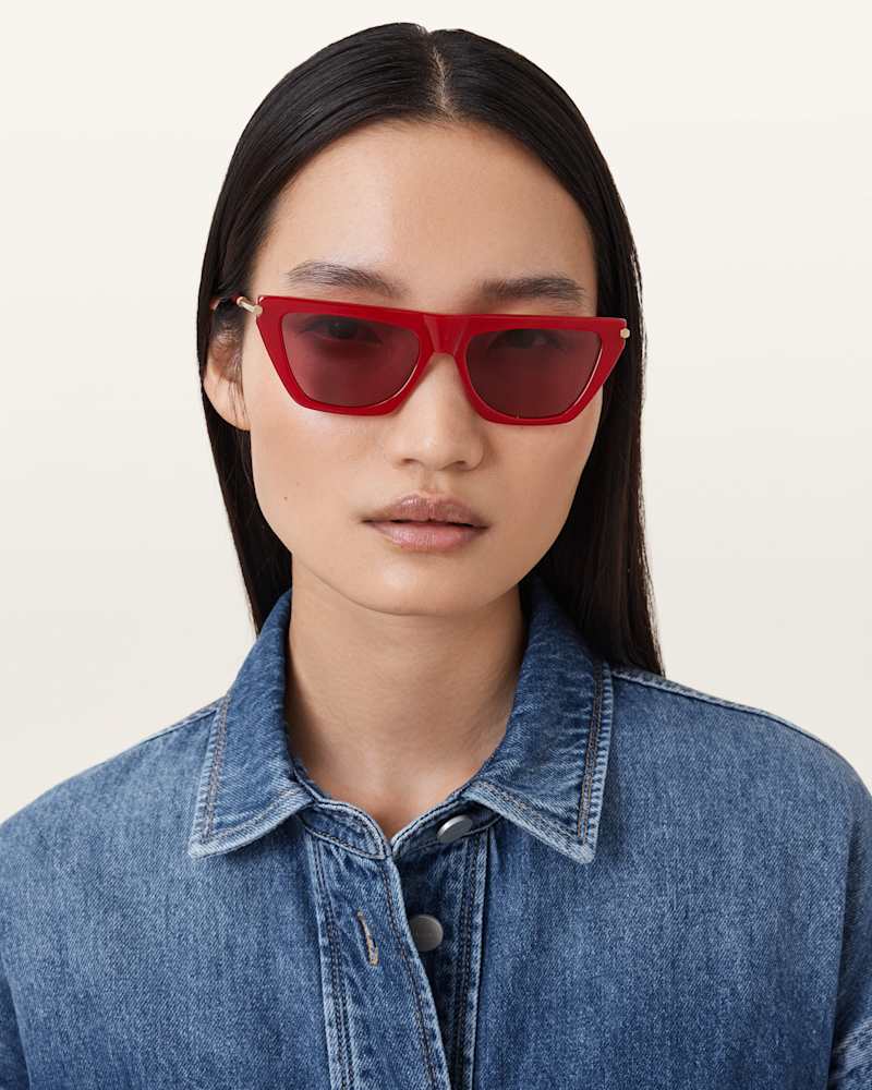 Minka Flat Top Cat Eye Sunglasses