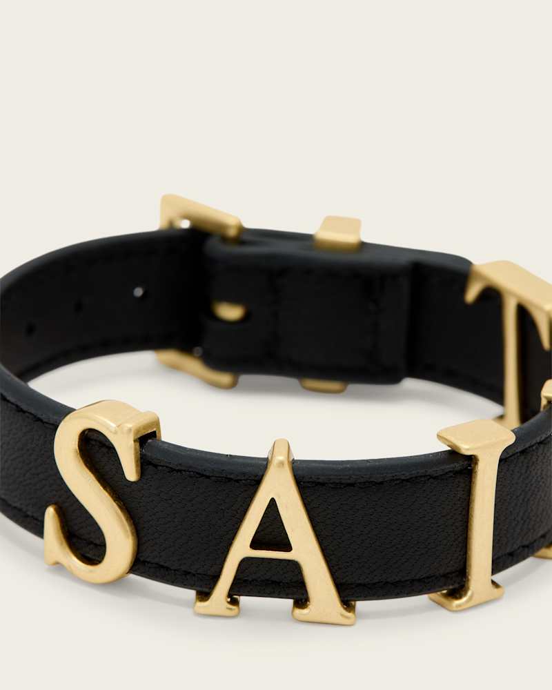 Esta Saint Leather Bracelet