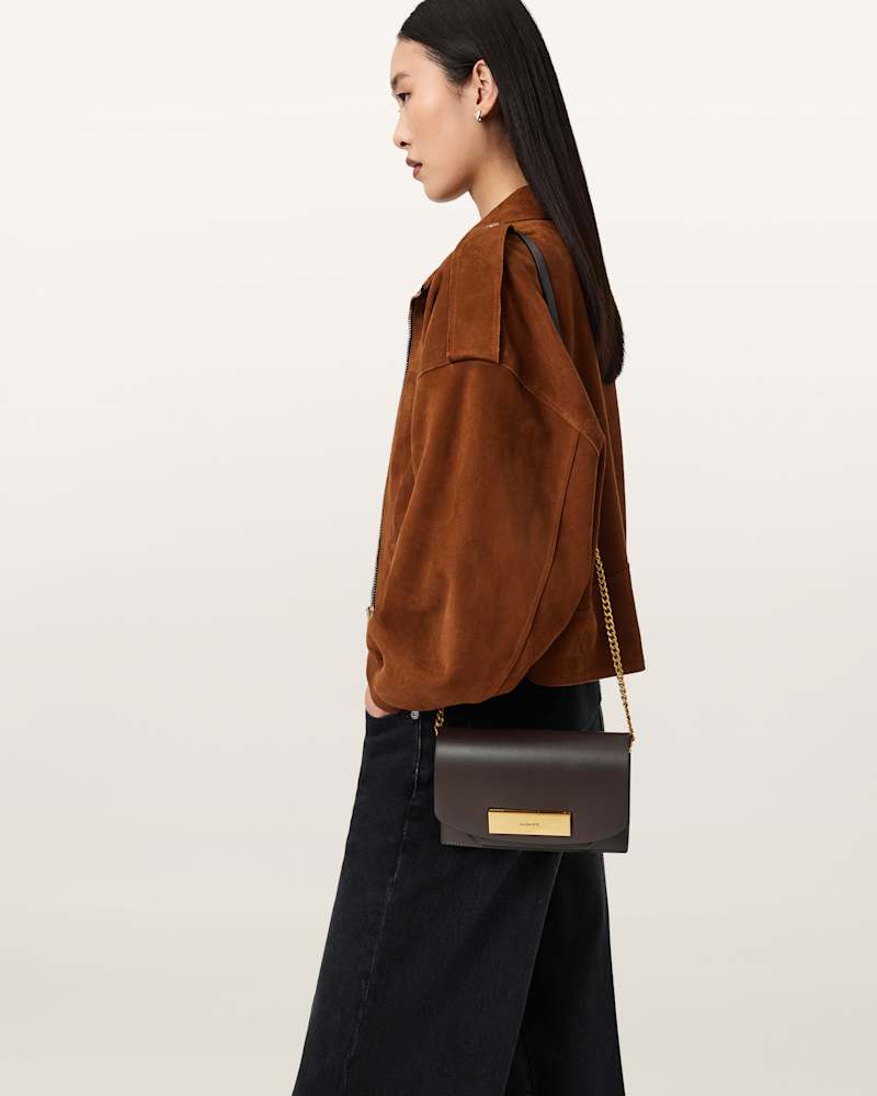 Etta Leather Clutch Bag