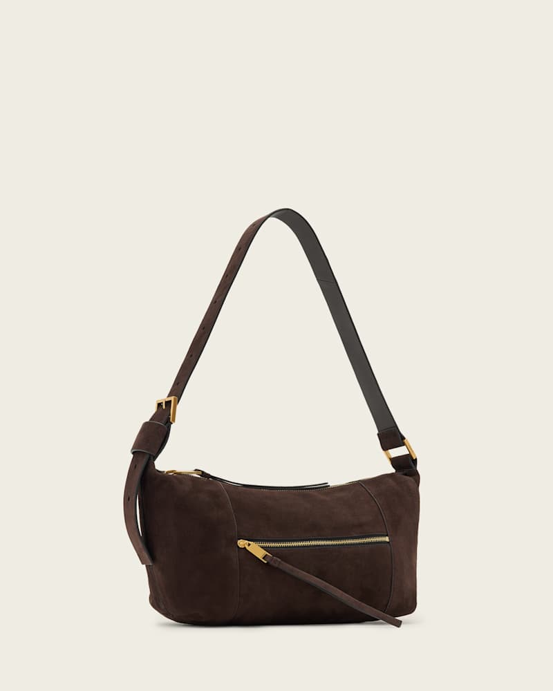 Vega Suede Shoulder Bag