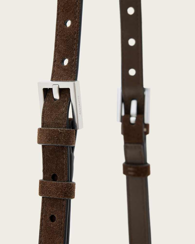 Jupiter Suede Crossbody Bag