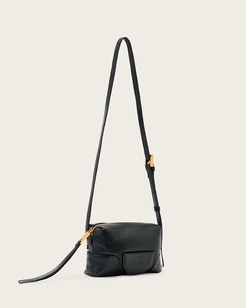 Ares Leather Crossbody Bag