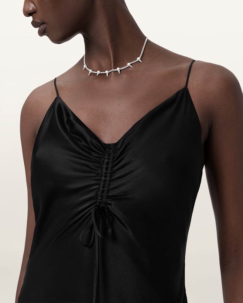 Rue Spiked Pearl Chain Necklace