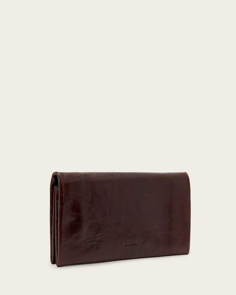 Harluna Leather Clutch Bag