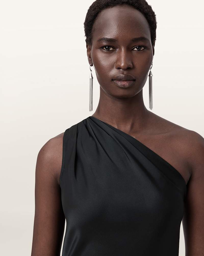 Gina Multi Chain Fringe Earrings