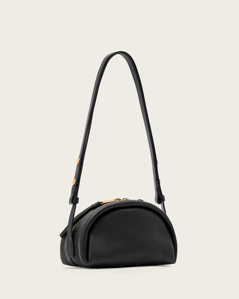 Rosalie Arc Leather Crossbody Bag