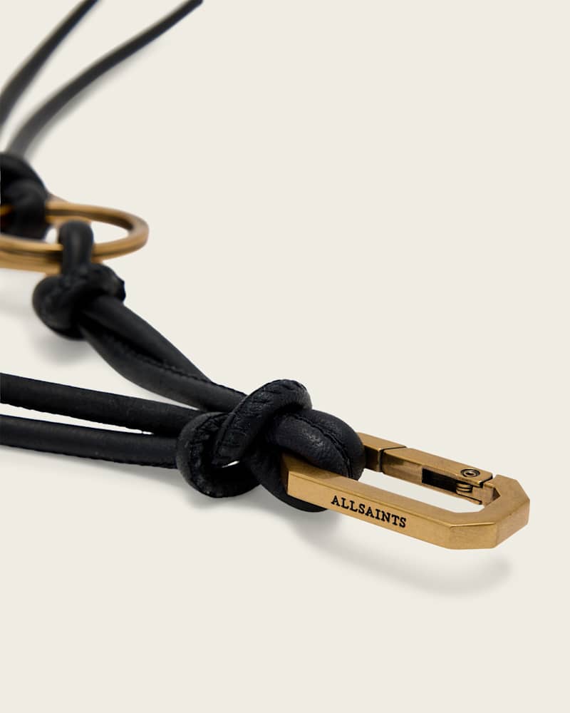 Metal Wishbone Bag Charm