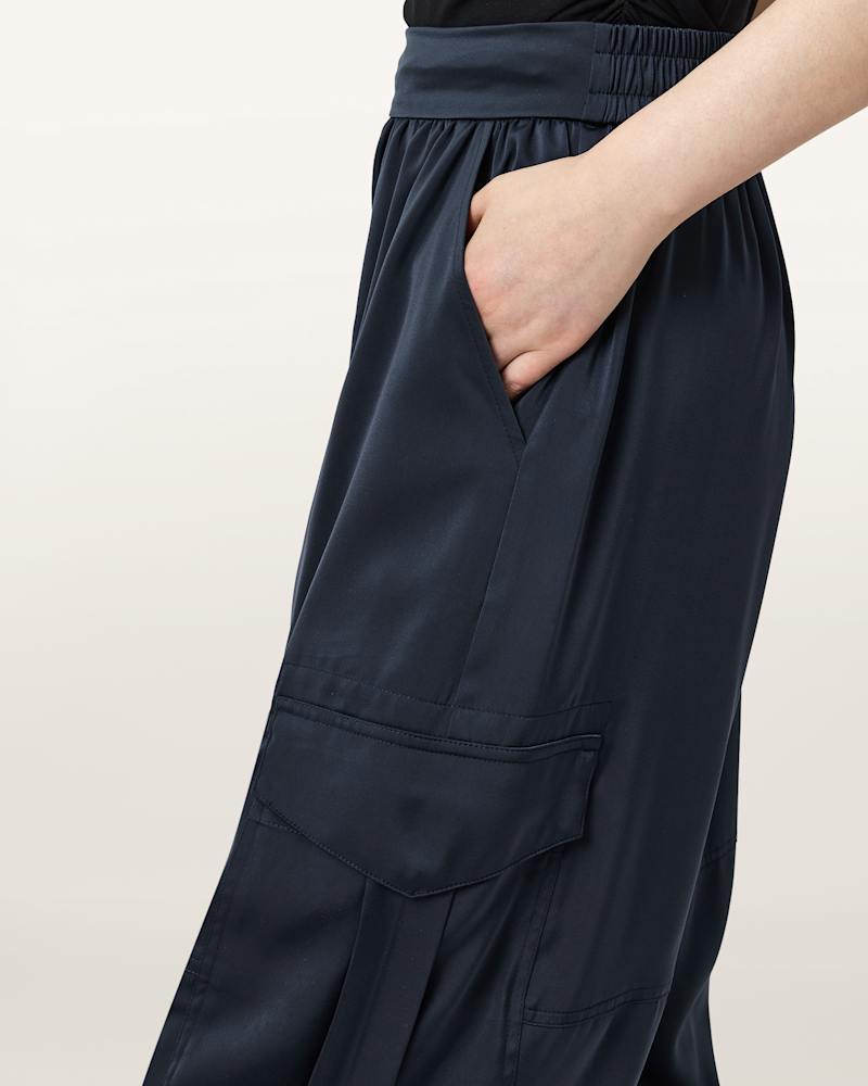 Kaye Straight Fit Drawcord Trousers