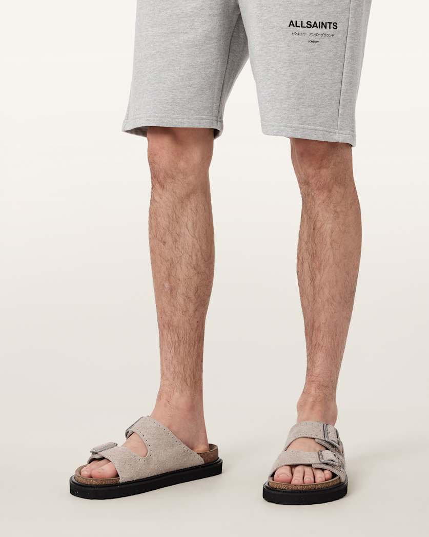 Randal Buckled Suede Sandals