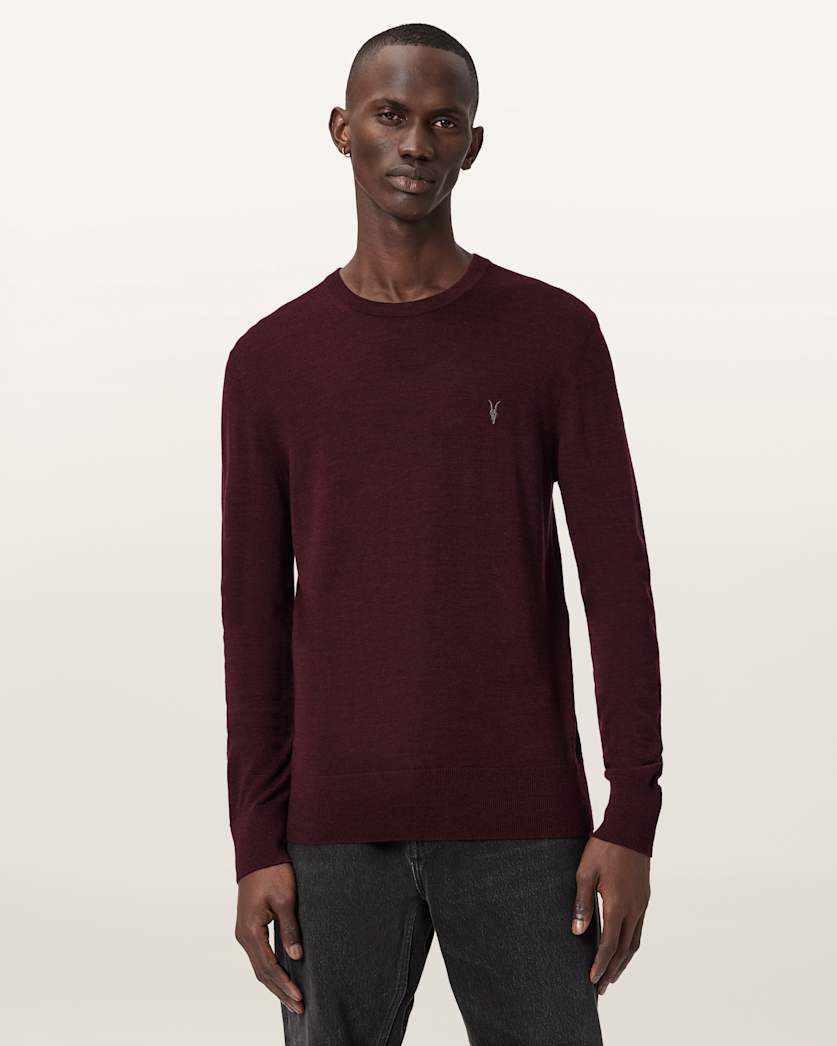 Mode Merino Crew Neck Ramskull Jumper