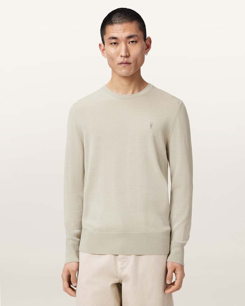 Mode Merino Crew Neck Ramskull Jumper