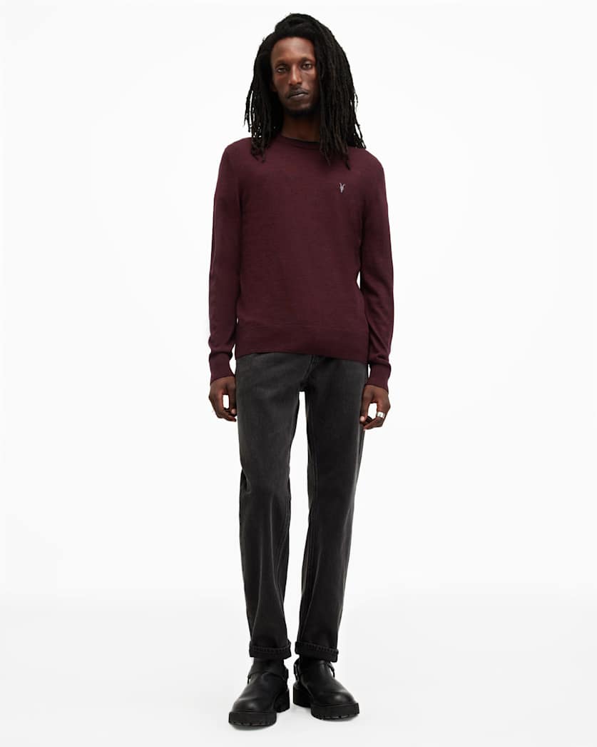 Mode Merino Crew Neck Ramskull Jumper