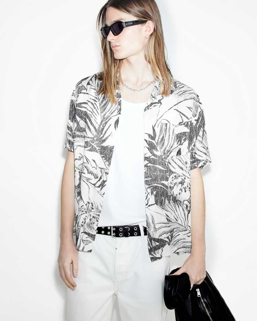 Pulse Printed Relaxed Fit Shirt