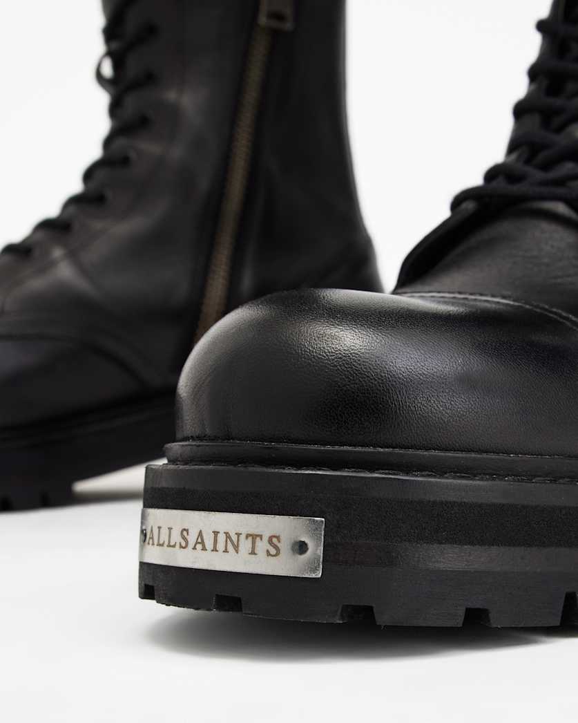 Hank Chunky Leather Boots