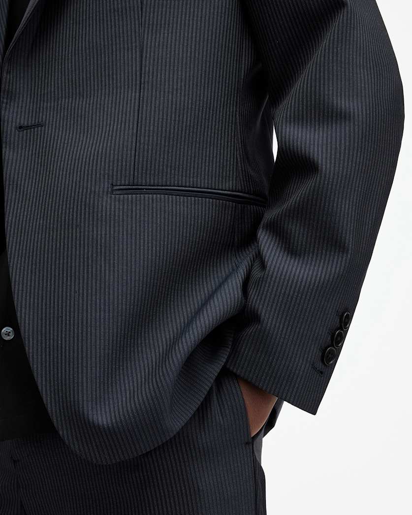 Howling Pinstripe Relaxed Fit Blazer