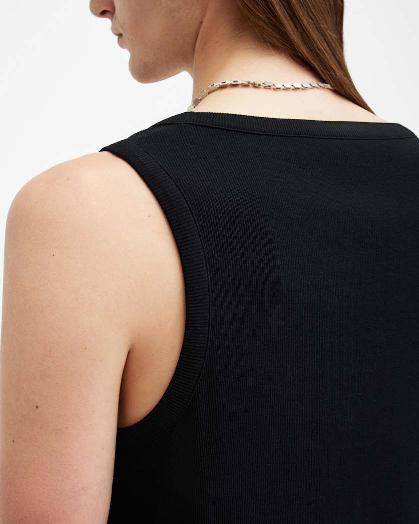 Edwards Ramskull Embroidered Ribbed Vest