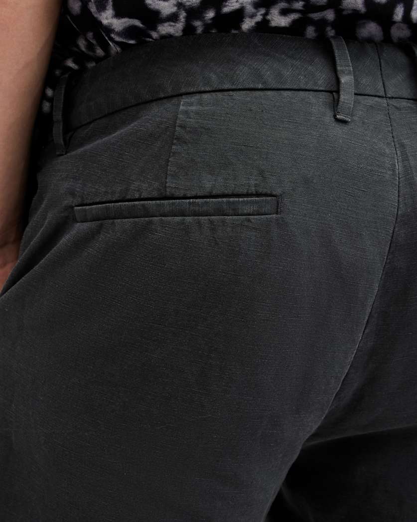 Tansey Straight Leg Garment Washed Trousers