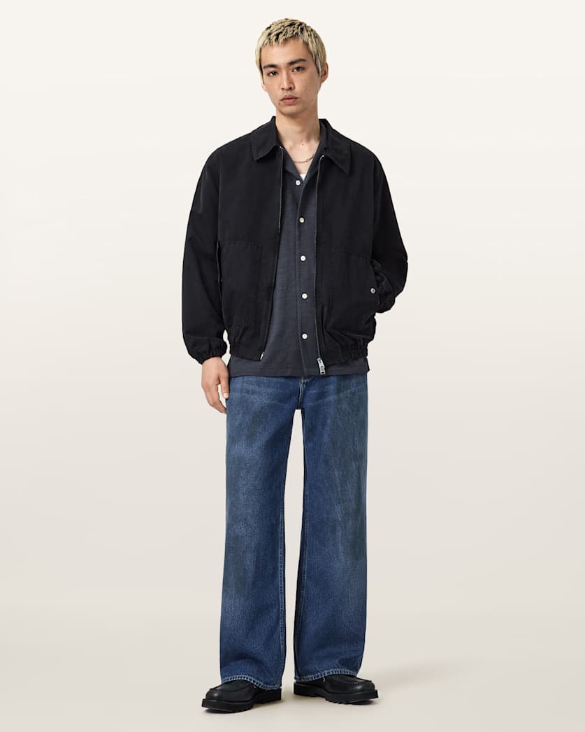 Lenny Loose Fit Wide Leg Denim Jeans