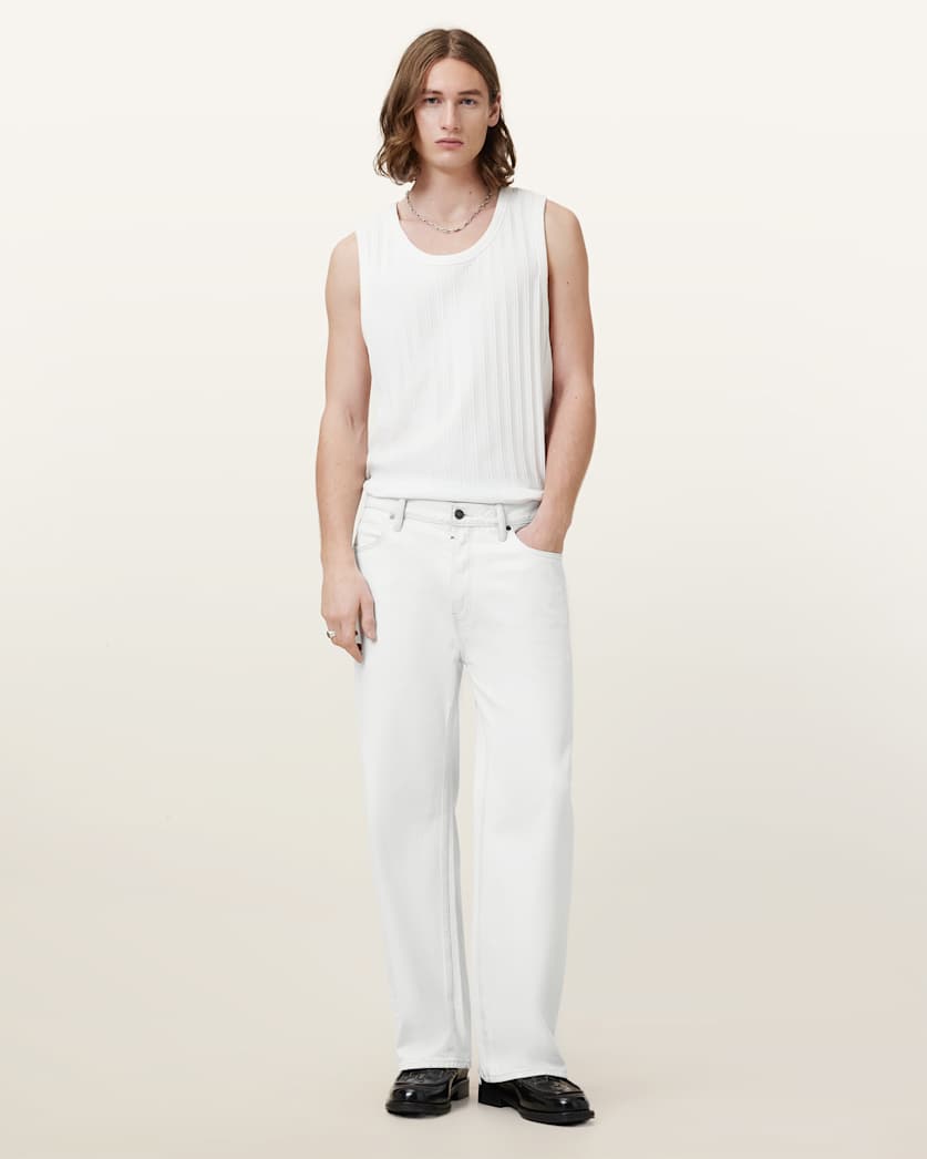 Lenny Loose Fit Wide Leg Denim Jeans