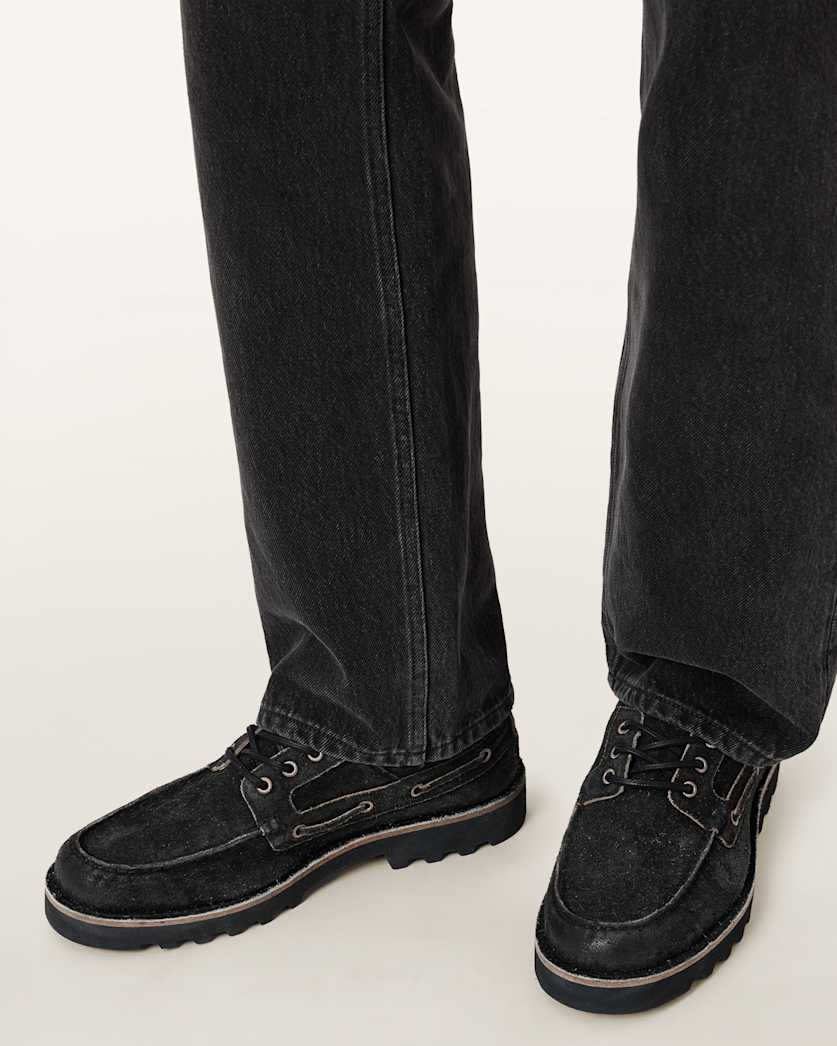 Skiff Suede Boat Shoes