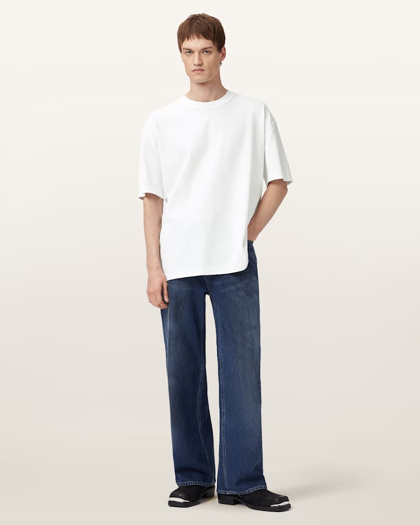 Nero Mock Neck Short Sleeve T-Shirt