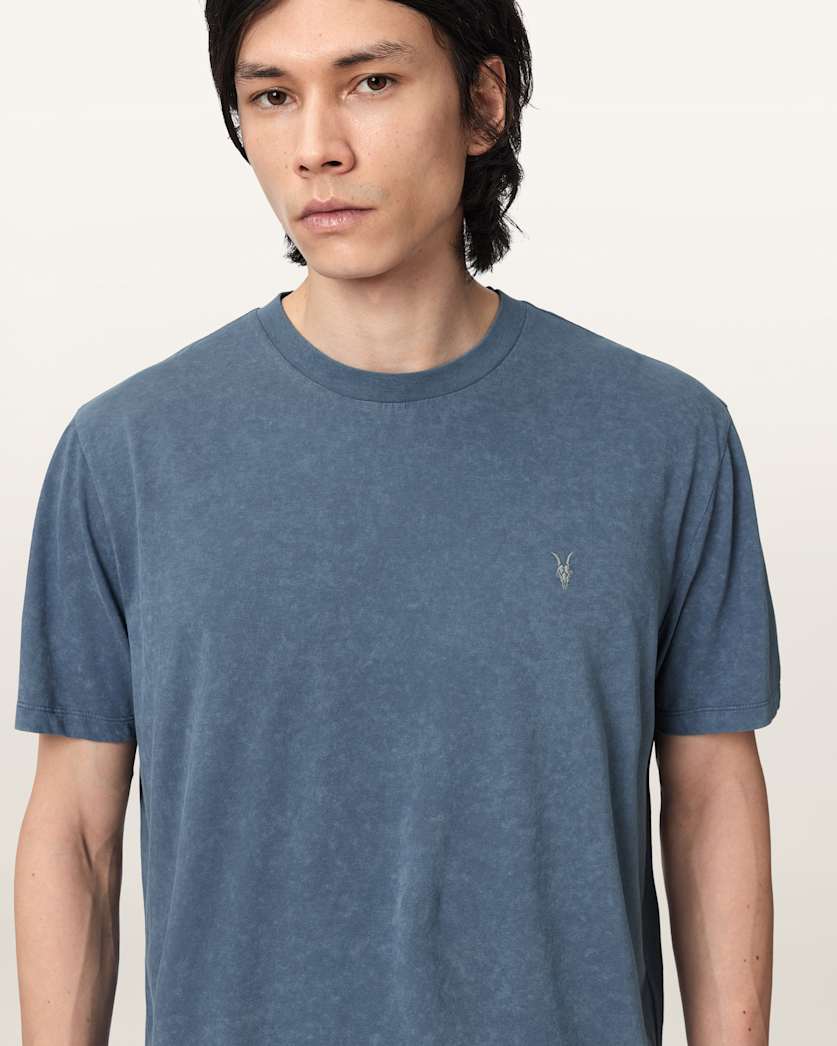 Saka Short Sleeve Crew Neck Ramskull T-Shirt