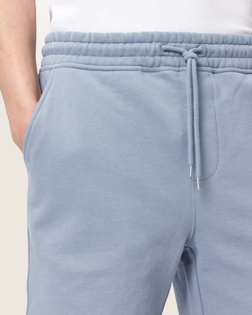 Asher Straight Fit Ramskull Sweat Shorts