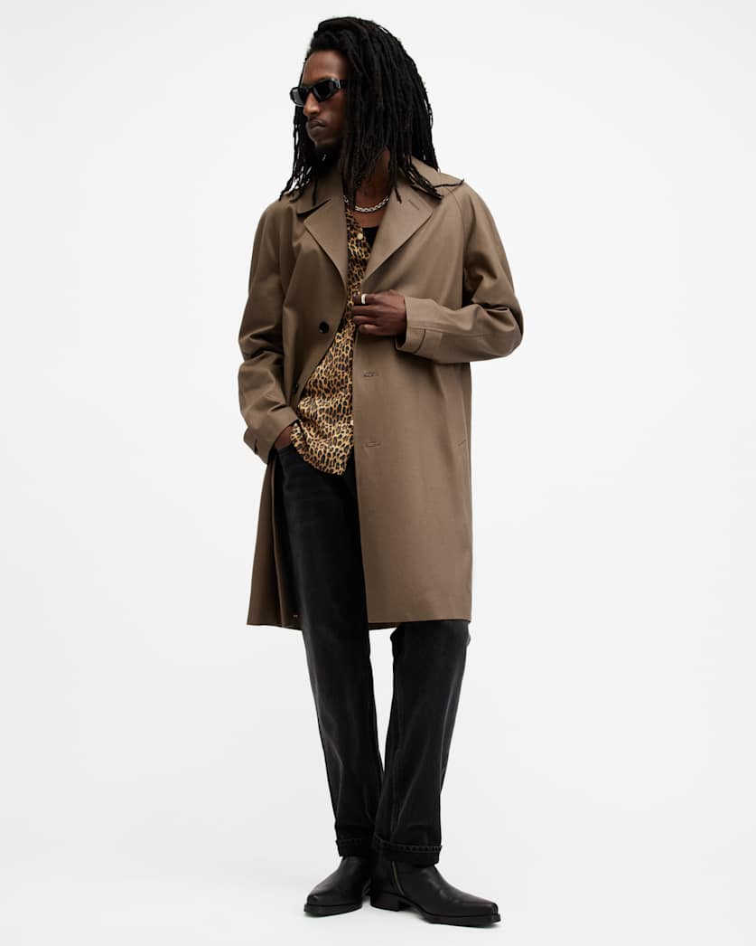 Montell Relaxed Fit Mac Overcoat
