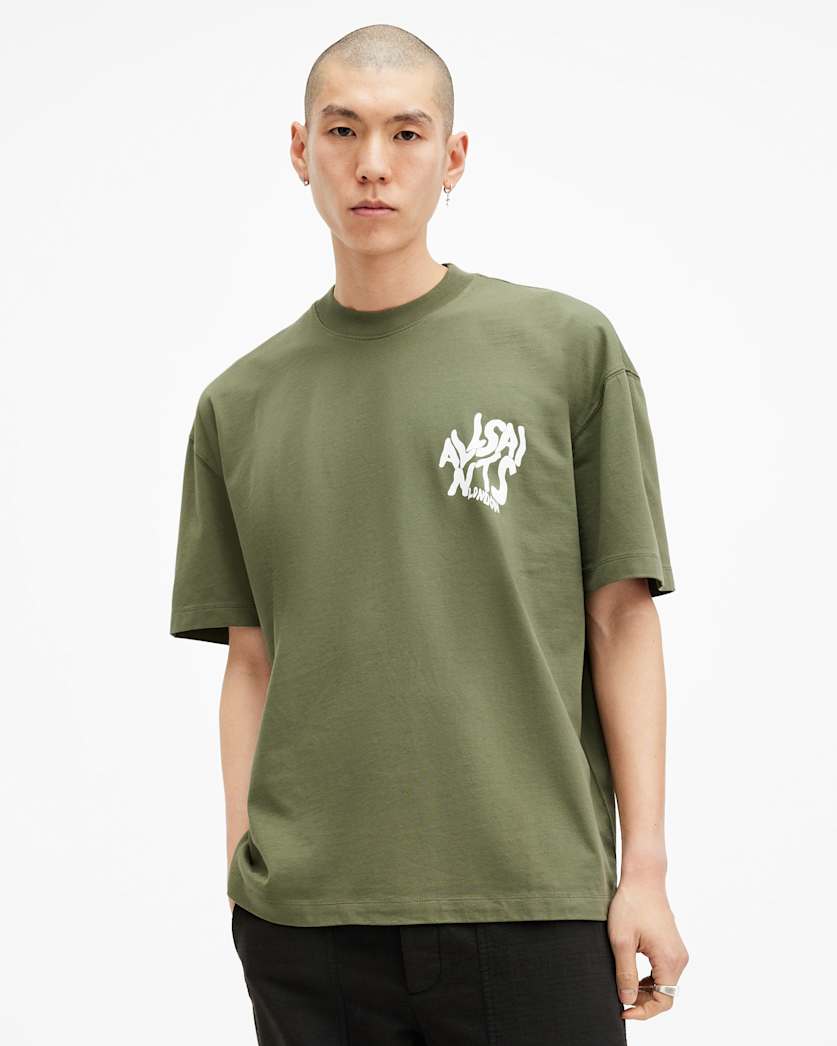 Orlando Logo Print Oversized T-Shirt