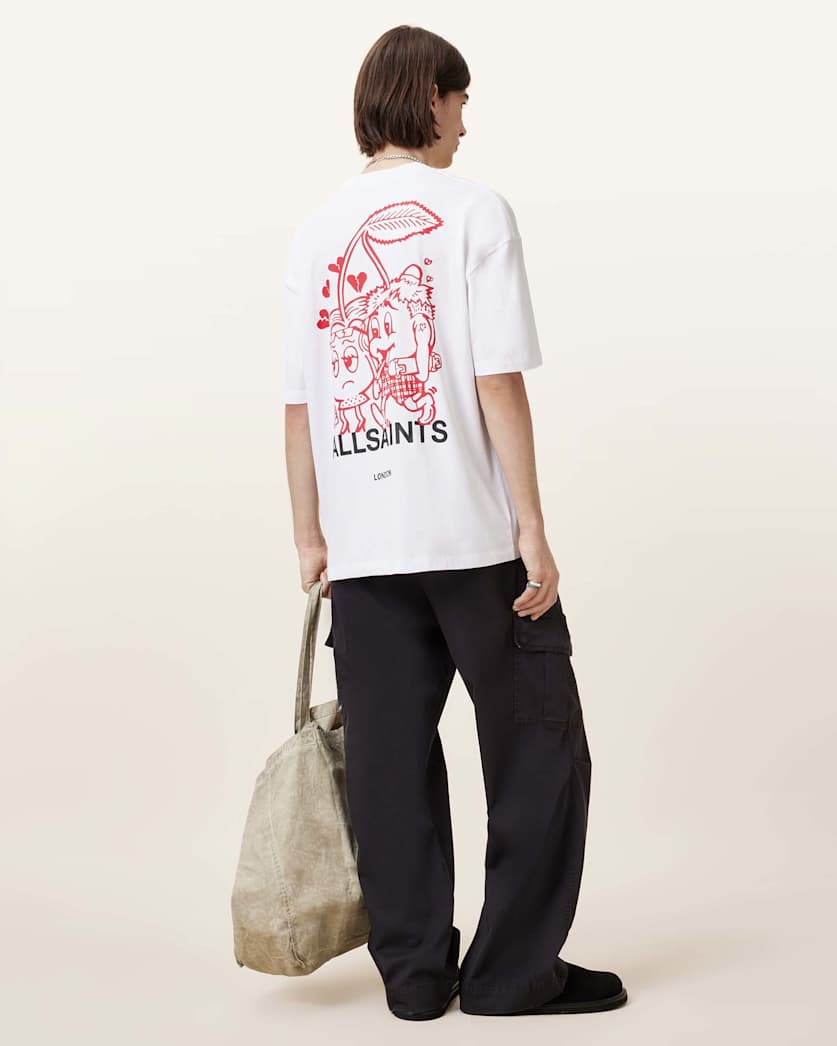 Break Up Oversized Crew Neck T-Shirt