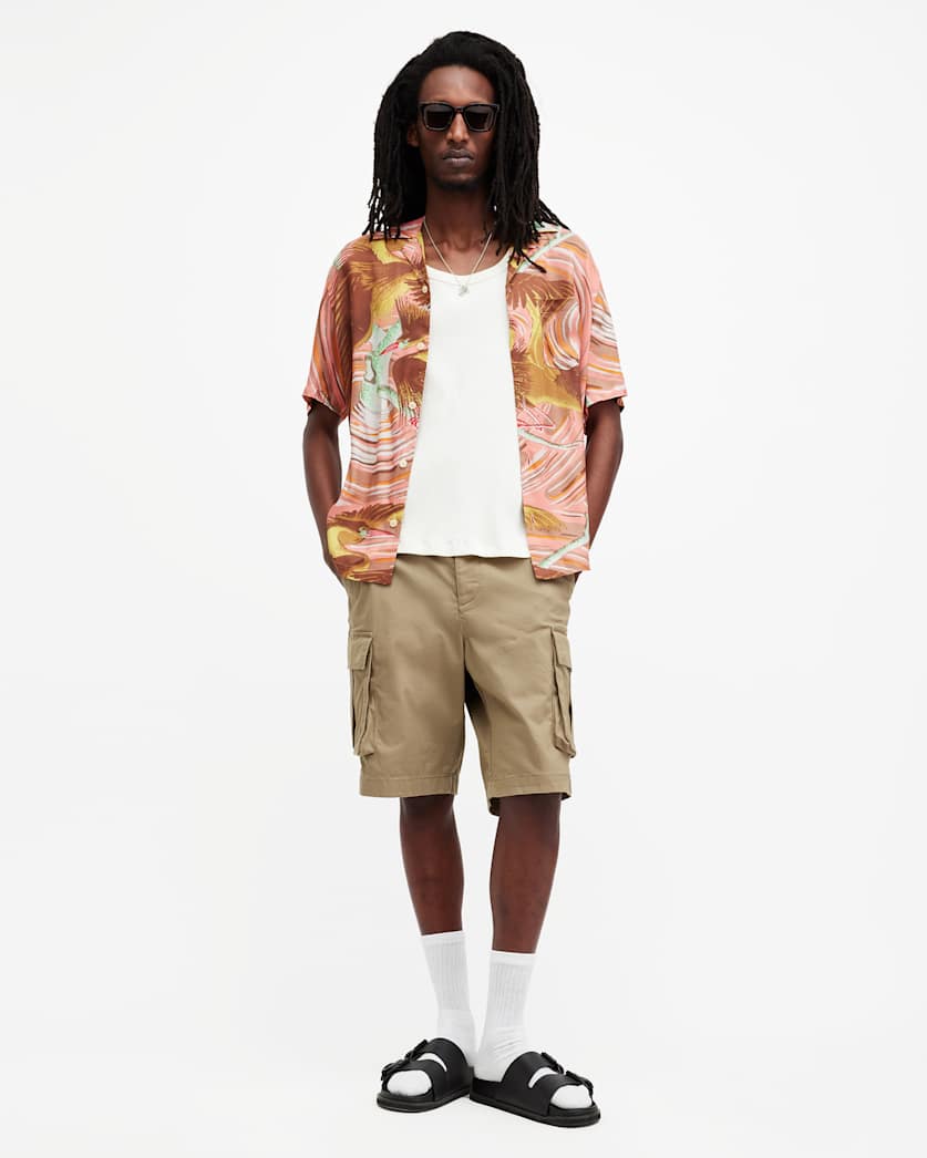 Matsuri Floral Print Relaxed Fit Shirt