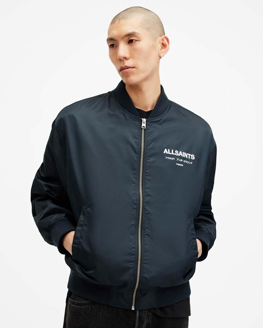 Underground Relaxed Fit Bomber Jacket
