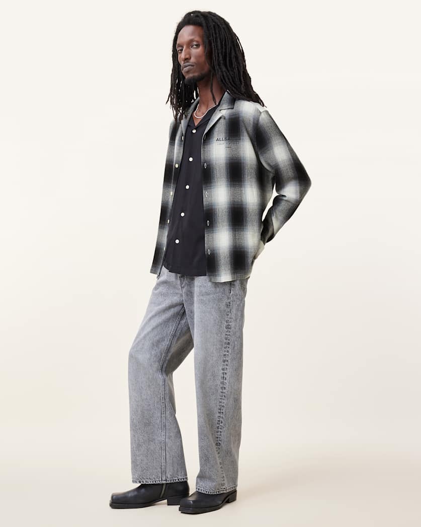 Underfade Checked Long Sleeve Shirt