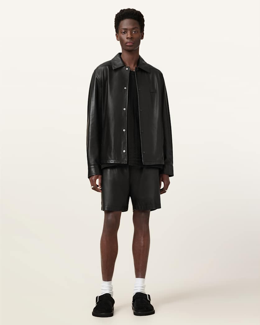 Arlington Leather Shorts