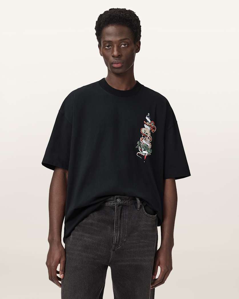 Blade Oversized Graphic T-Shirt