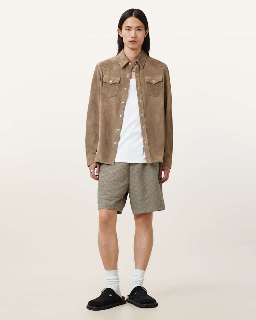 Heeley Suede Shorts