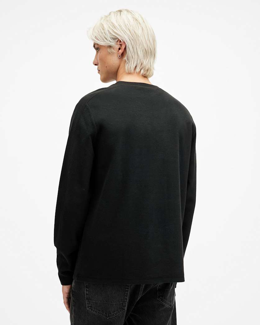 Rowe Long Sleeve Waffle Ramskull T-Shirt