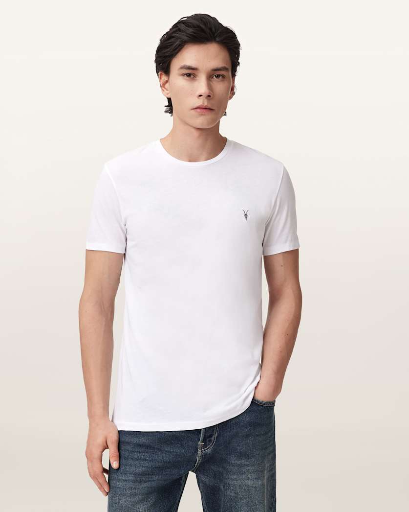 Tonic Crew Neck Slim Ramskull T-Shirt