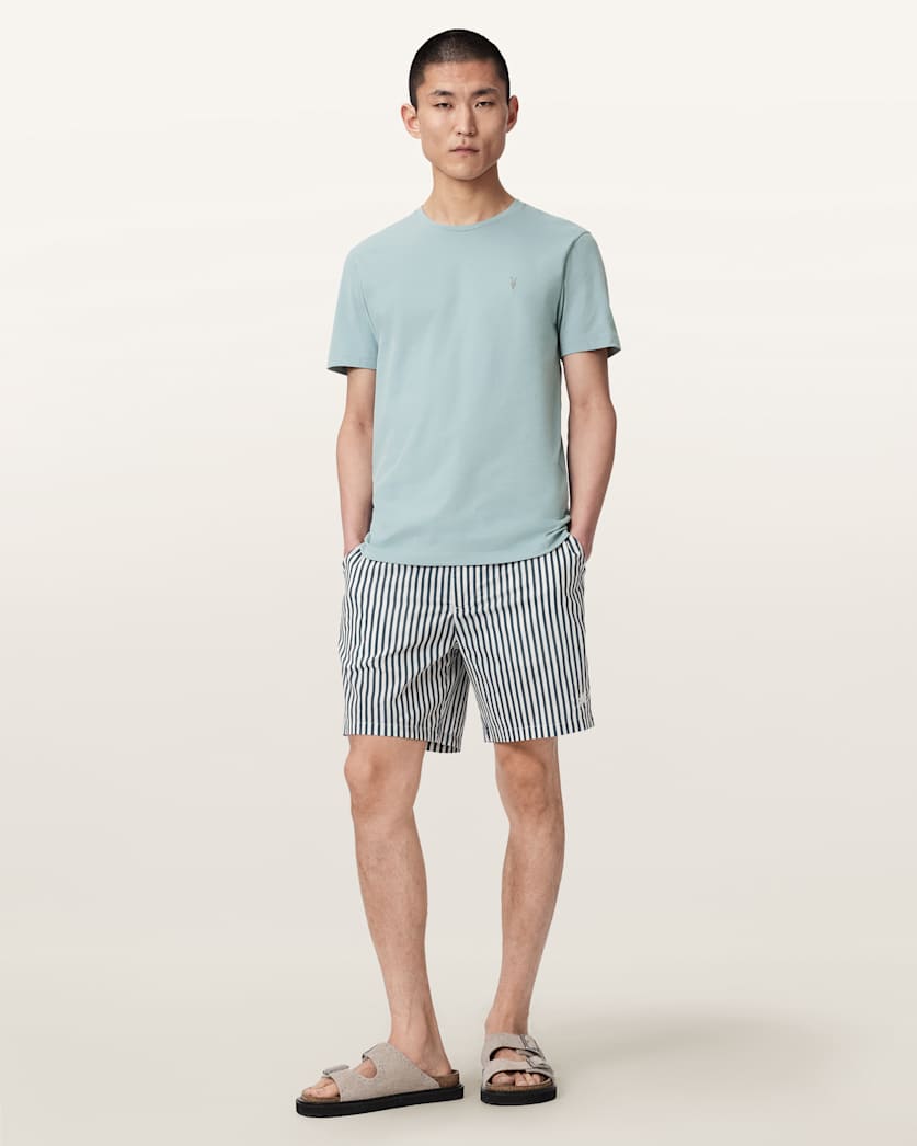 Brace Brushed Cotton Crew Neck T-Shirt